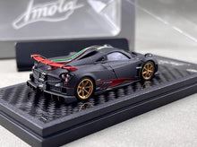 Load image into Gallery viewer, LCD 1:64 Black Carbon Imola Gold Rims Sports Model Diecast Metal Car New Collection
