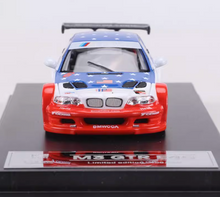 Load image into Gallery viewer, DCM 1:64 White Flag M3 GTR E46 #6 Racing Sports Model Diecast Metal Car New Collection