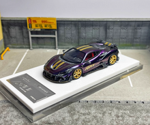 Load image into Gallery viewer, Fuelme 1:64 Purple Mansory F8XX Racing Sports Model Diecast Resin Car BN