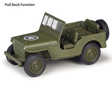 Load image into Gallery viewer, WELLY 1:36 Military 1941 Willys MB SUV Off Road Model Diecast Toy Metal Car