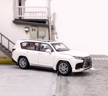 Load image into Gallery viewer, LCD 1:64 White LX600 Luxury SUV Off Road Sports Model Diecast Metal Car New