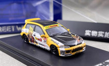 Load image into Gallery viewer, SW 1:64 Civic EG6 Sir Dragon Ball Hatchback Sports Model Diecast Metal Car New Collection
