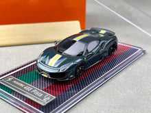 Load image into Gallery viewer, U2 1:64 Green Novitec 488 Pista Racing Sports Model Diecast Resin Car New