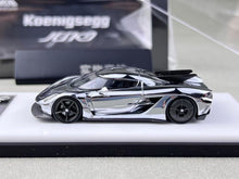 Load image into Gallery viewer, HKM 1:64 Plating Silver Jesko Absolut Racing Sport Model Diecast Metal Car New Collection