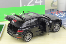 Load image into Gallery viewer, WELLY 1:24 Macan Turbo City SUV Sports Model Diecast Metal Car Display