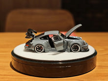 Load image into Gallery viewer, PGM 1:64 Gray 911 RWB 930 Round Classic Sports Model Diecast Metal Car New Collection