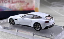 Load image into Gallery viewer, PK 1:64 White GTC4 Lusso Racing Sports Model Diecast Metal Car New Collection
