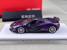 Load image into Gallery viewer, DMH 1:64 Purple P1 Super Racing Sports Model Diecast Resin Car New Collection