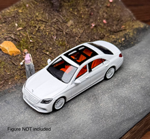 Load image into Gallery viewer, King 1:64 White S65 AMG W222 Sedan Sports Model Diecast Metal Car New Collection