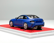 Load image into Gallery viewer, Howie 1:64 Matt Blue M2 G87 Coupe Sports Model Diecast Metal Car New Collection