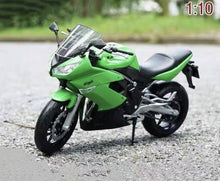Load image into Gallery viewer, WELLY 1:10 Ninja 650R Sports Racing Heavy Model Diecast Metal Motorcycle
