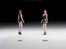 Load image into Gallery viewer, 1:64 Painted Figure Mini Model Miniature Car Scenes Resin Toy OL High Heel Lady