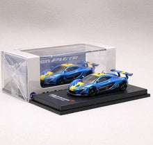 Load image into Gallery viewer, CM 1:64 Blue P1 GTR #23 Super Racing Sports Model Diecast Metal Car New