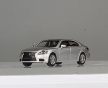Load image into Gallery viewer, JKM 1:64 Silver LS600hL Luxury Sedan Sports Model Diecast Metal Car New Collection
