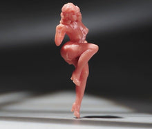 Load image into Gallery viewer, 1:64 Painted Unpainted Figure Model Miniature Resin Diorama Sand Hot Lady Black