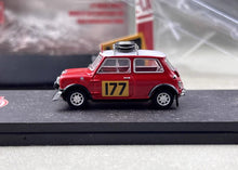 Load image into Gallery viewer, GCD 1:64 Red Mini #177 Morris Cooper S Rallye Sport Model Diecast Metal Car