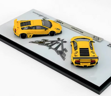 Load image into Gallery viewer, 404Error 1:64 Yellow Murcielago LP640 LBWK Model Diecast Resin Car Set New Collection