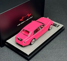 Load image into Gallery viewer, HH 1:64 Pink Phantom 8 Extended Wheelbase Sports Model Diecast Resin Car New Collection