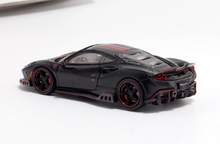 Load image into Gallery viewer, DCM 1:64 Black F8 Keyvany Racing Sports Model Diecast Metal Car New Collection