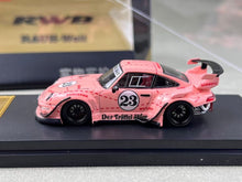 Load image into Gallery viewer, Star 1:64 Pink RWB 911 993 GT #23 Classic Sports Model Diecast Metal Car New Collection