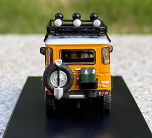 Load image into Gallery viewer, HF 1:64 Yellow Land Cruiser FJ40 SUV Sports Model Toy Diecast Metal Car BN