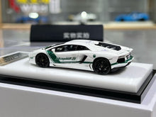 Load image into Gallery viewer, VMB 1:64 Dubai Police Aventador LP700-4 Sports Model Diecast Resin Car New Collection