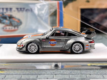 Load image into Gallery viewer, FS 1:64 Silver Gulf RWB 993 GT Racing Sports Model Diecast Metal Car New Collection