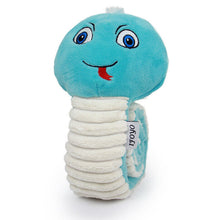 Load image into Gallery viewer, Dog Squeaky Toys Snake Shape Chew Puppy Fluffy Toy Durablc Teeth Grinding Pet