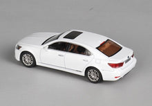 Load image into Gallery viewer, JKM 1:64 White LS600hL Luxury Sedan Sports Model Diecast Metal Car New Collection