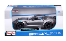 Load image into Gallery viewer, Maisto 1:24 2017 Grey Grand Racing Sports Model Toy Diecast Metal Car BN