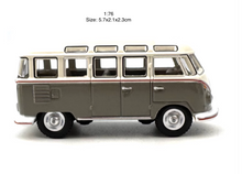Load image into Gallery viewer, 1:76 VW T1 Mini Van Bus Classic Vintage Model Diecast Metal Car New Collection