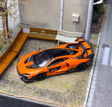 Load image into Gallery viewer, CM 1:64 Orange Senna GTR Racing Sports Model Diecast Metal Car New Collection