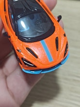Load image into Gallery viewer, Masdi 1:64 Orange 765LT Racing Sports Model Diecast Metal Car New Collection