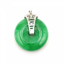 Load image into Gallery viewer, Nature Jade Peace Fortune Pendant Necklace Gift Jewelry charm Blessing Jewelry b