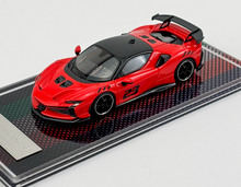 Load image into Gallery viewer, U2 1:64 Red SF90XX Stradale Racing Sports Model Diecast Resin Car New Collection