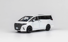 Load image into Gallery viewer, Model1 1:64 White Alphard AH40 MPV Mini Van Model Metal Diecast Car New Collection