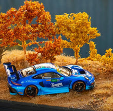 Load image into Gallery viewer, AR 1:64 Blue 911 GT3 R 2025 Macau #992 Sports Model Diecast Metal Car New Collection