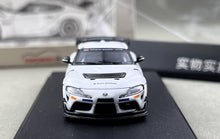 Load image into Gallery viewer, RM 1:64 White GR Supra GT4 EVO2 Coupe Sports Model Diecast Metal Car New Collection