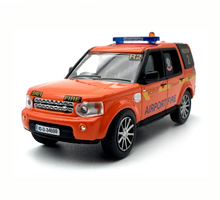 Load image into Gallery viewer, 1:76 Orange Discovery 4 Airport Fire SUV Sports Model Diecast Metal Car New Collection