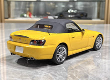 Load image into Gallery viewer, MH 1:18 Yellow JDM S2000 AP2 Sports F22C Engine Model Diecast Metal Car New Collect