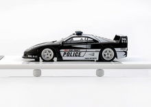 Load image into Gallery viewer, MY64 1:64 NFS Black F40 RCPD Patrol Police Sports Model Diecast Resin Car New Collection