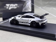 Load image into Gallery viewer, TPC 1:64 Silver 911 GT3 RS 992 Pursuit Sports Model Diecast Metal Car New Collection