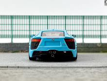Load image into Gallery viewer, CM 1:64 Blue LFA Hatchback Racing Sports Model Diecast Metal Car New Collection