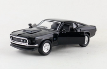 Load image into Gallery viewer, WELLY 1:36 1969 Mustang Boss 429 Muscle Sports Model Diecast Toy Metal Car BN