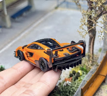 Load image into Gallery viewer, CM 1:64 Orange Senna GTR Racing Sports Model Diecast Metal Car New Collection