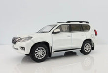 Load image into Gallery viewer, GCD 1:64 White Land Cruiser LC150 Prado Off Road SUV Model Diecast Metal Car