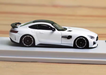 Load image into Gallery viewer, MJ 1:64 White AMG GTR Coupe Super Racing Sport Model Diecast Metal Car New Collection