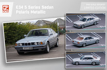 Load image into Gallery viewer, DCM Silver 1:64 E34 5 Series 520i Classic Sedan Model Diecast Metal Car New