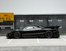 Load image into Gallery viewer, CM 1:64 Black Carbon Zonda R Racing Sports Model Diecast Metal Car New