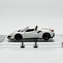Load image into Gallery viewer, TPC 1:64 White Novitec 488 Convertible Sports Model Diecast Metal Car New Collection